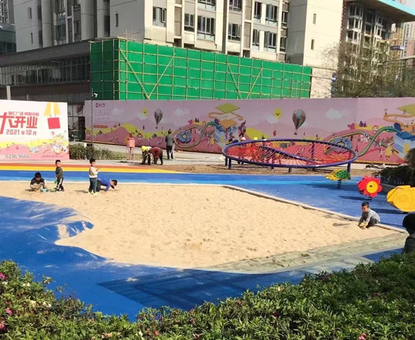 江阴人造沙滩儿童游乐场用石英砂